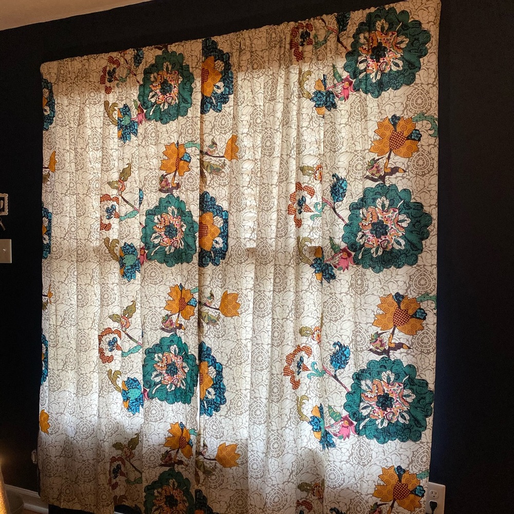Pier 1 Panel Curtain Set
